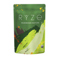 RYZE Mushroom Matcha — Organic Instant Matcha Latte with Lion's Mane & King Trumpet, 30 Servings